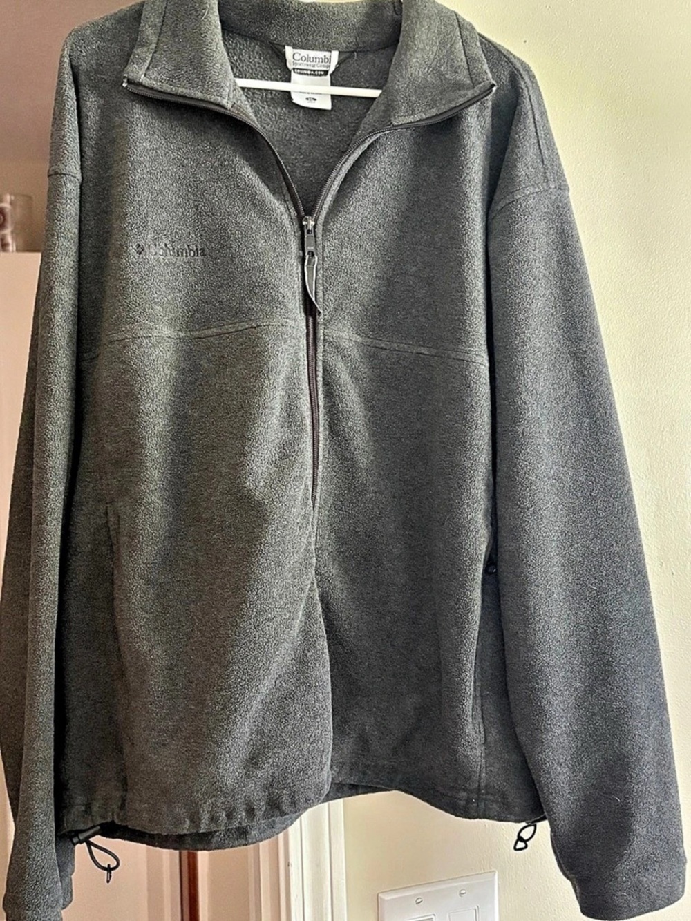Columbia Fast Trek II Full Zip Fleece Jacket Gray XL